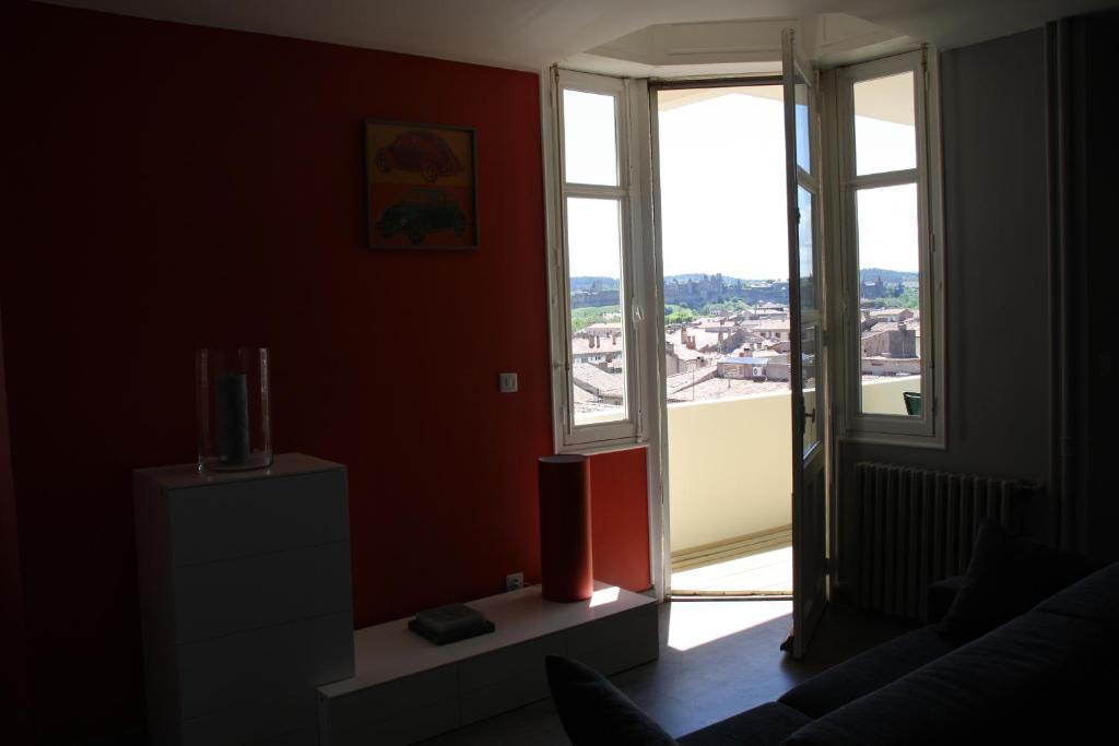 Appartement Le Saint Vincent - Les Balcons De La Cite Каркасон Стая снимка